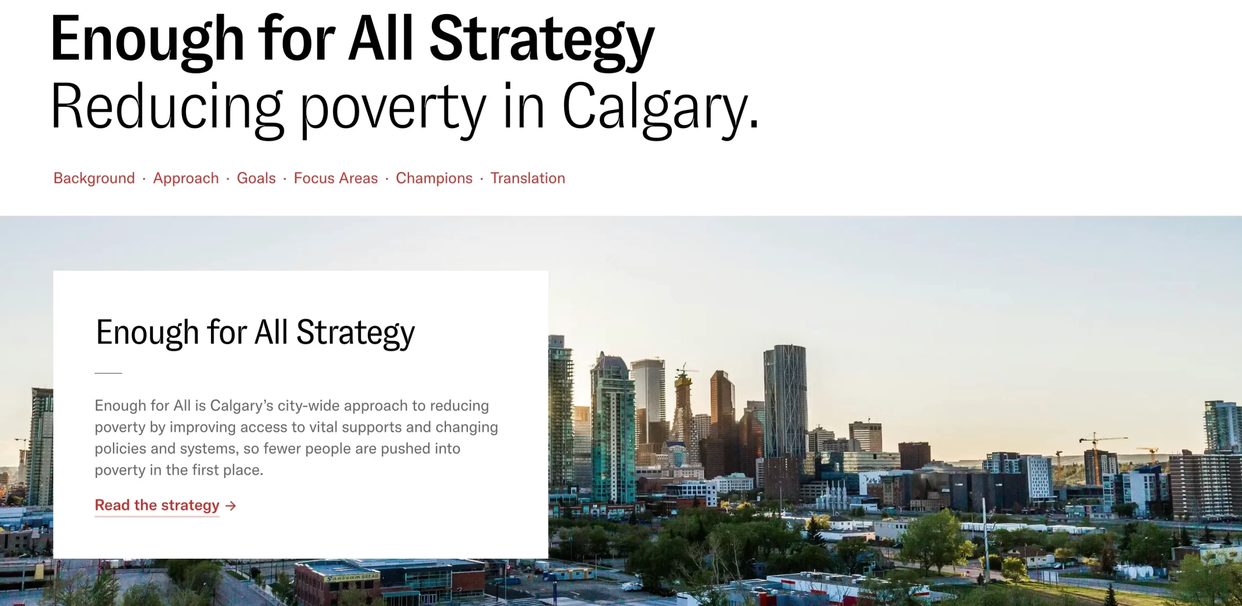 Vibrant Communities Calgary Collective Impact